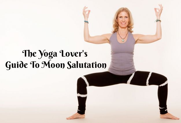 Moon Salutation poses sequence